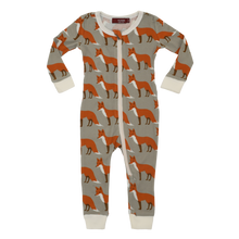 Load image into Gallery viewer, Milkbarn Organic Zippered Pajamas (2 Patterns)
