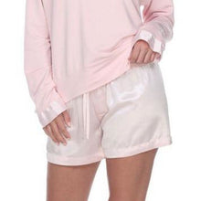 Load image into Gallery viewer, PJ Harlow Mikel Satin Short (Pearl, Blush, Morning Blue)
